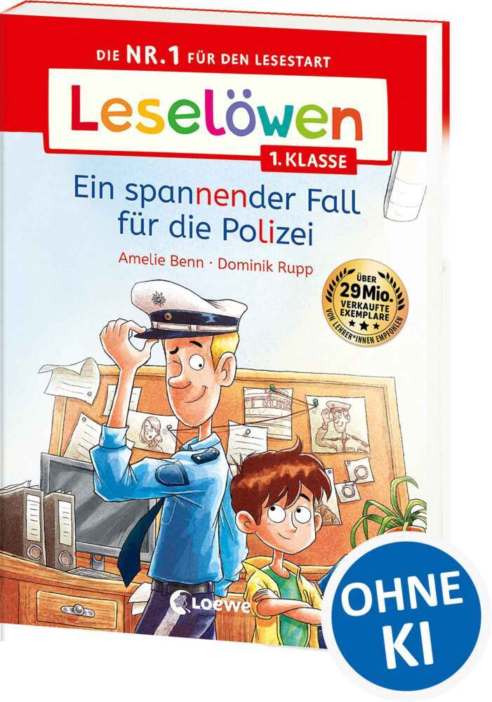 Leselöwen 1. Klasse - Ein spannender Fall für die Polizei (Amelie Benn)