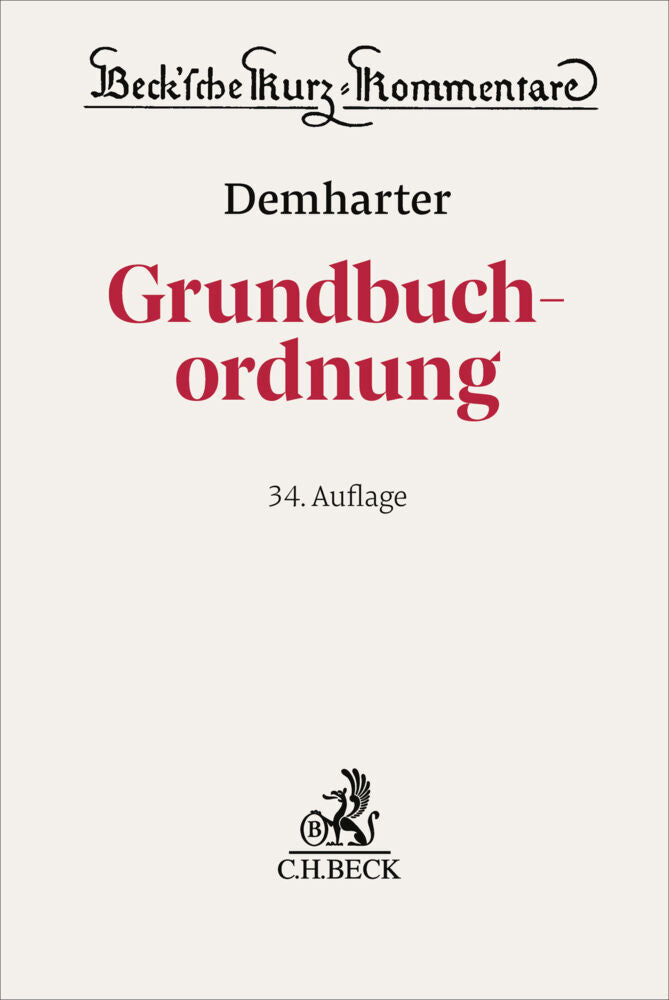 Grundbuchordnung. GBO (Stefan Bohlsen)
