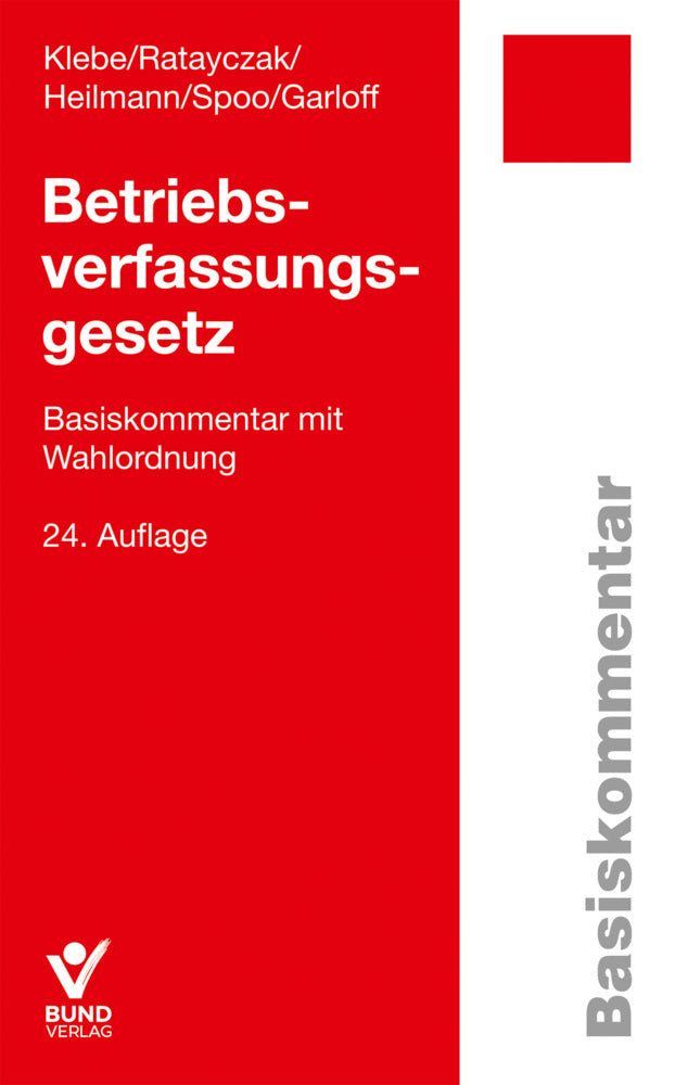 Betriebsverfassungsgesetz (BetrVG) (Thomas Klebe)