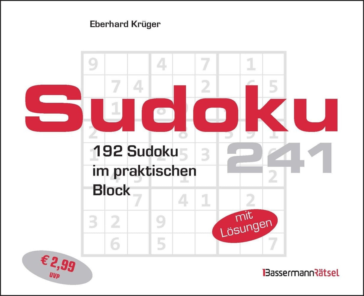 Sudokublock 241 (Eberhard Krüger)