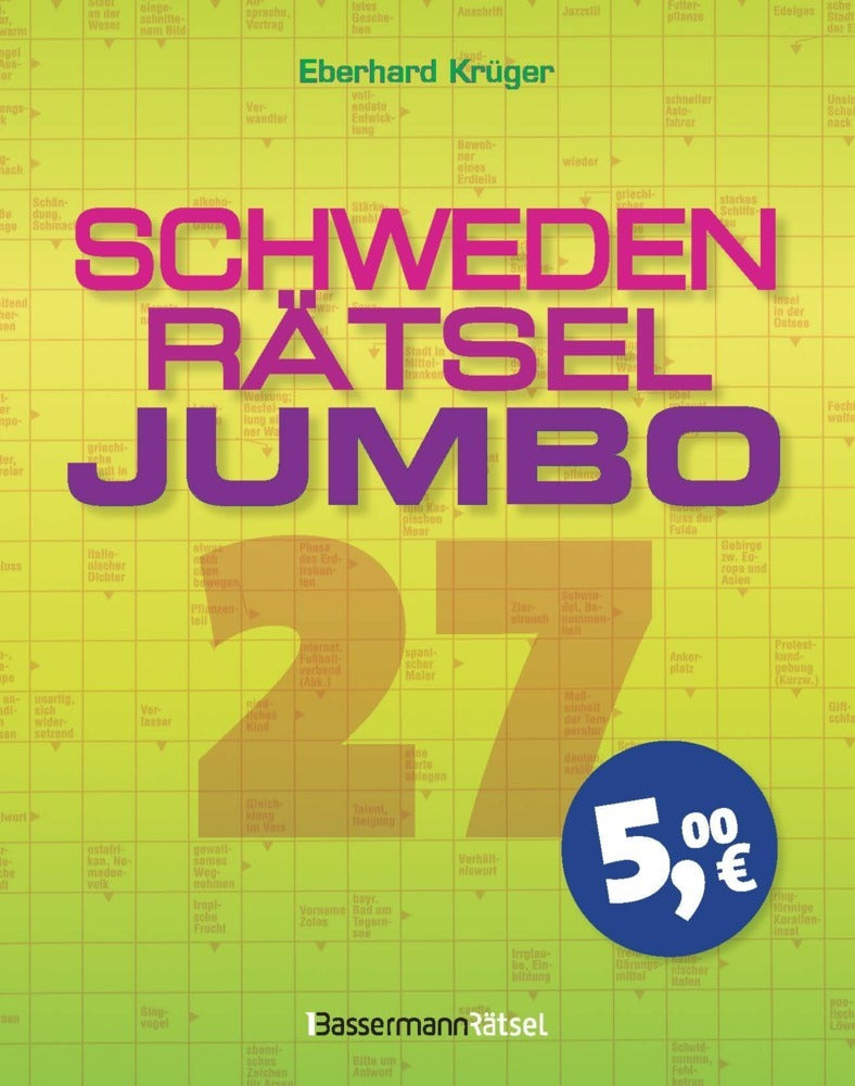 Schwedenrätseljumbo 27 (Eberhard Krüger)