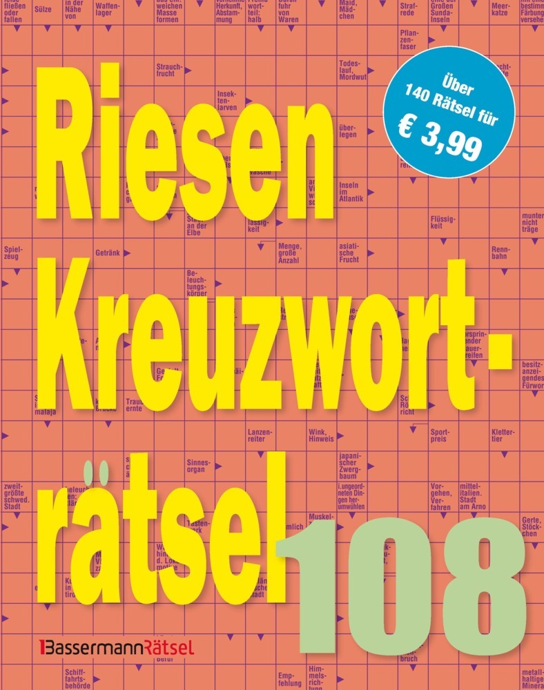 Riesen-Kreuzworträtsel 108 (Eberhard Krüger)