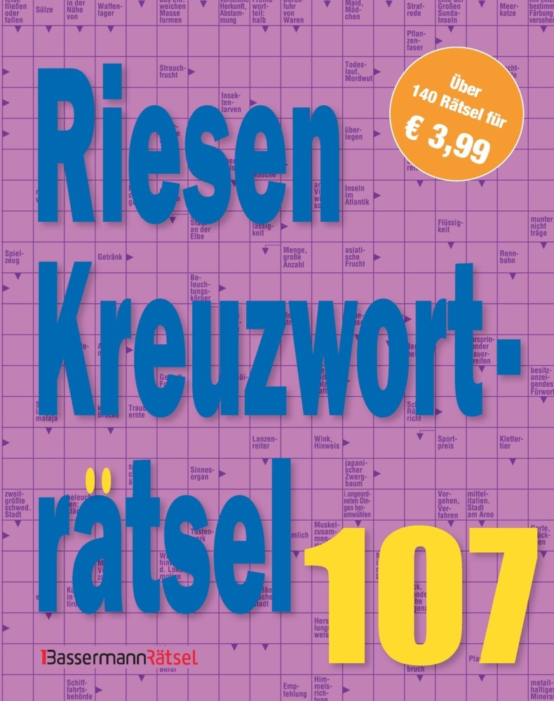 Riesen-Kreuzworträtsel 107 (Eberhard Krüger)