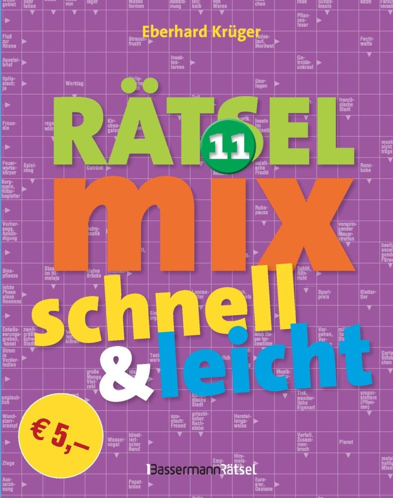 Der große Rätselmix - schnell und leicht 11 (Eberhard Krüger)