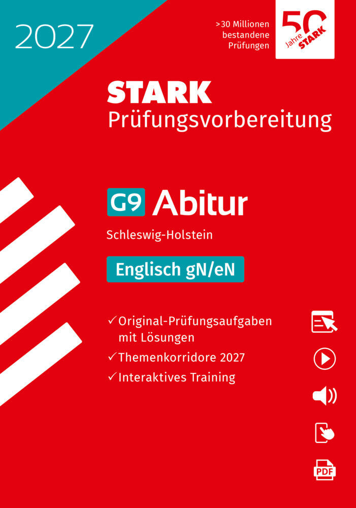 STARK Englisch gN/eN - Abitur 2027 Schleswig-Holstein - Prüfungsvorbereitung, m. 1 Buch, m. 1 Beilage