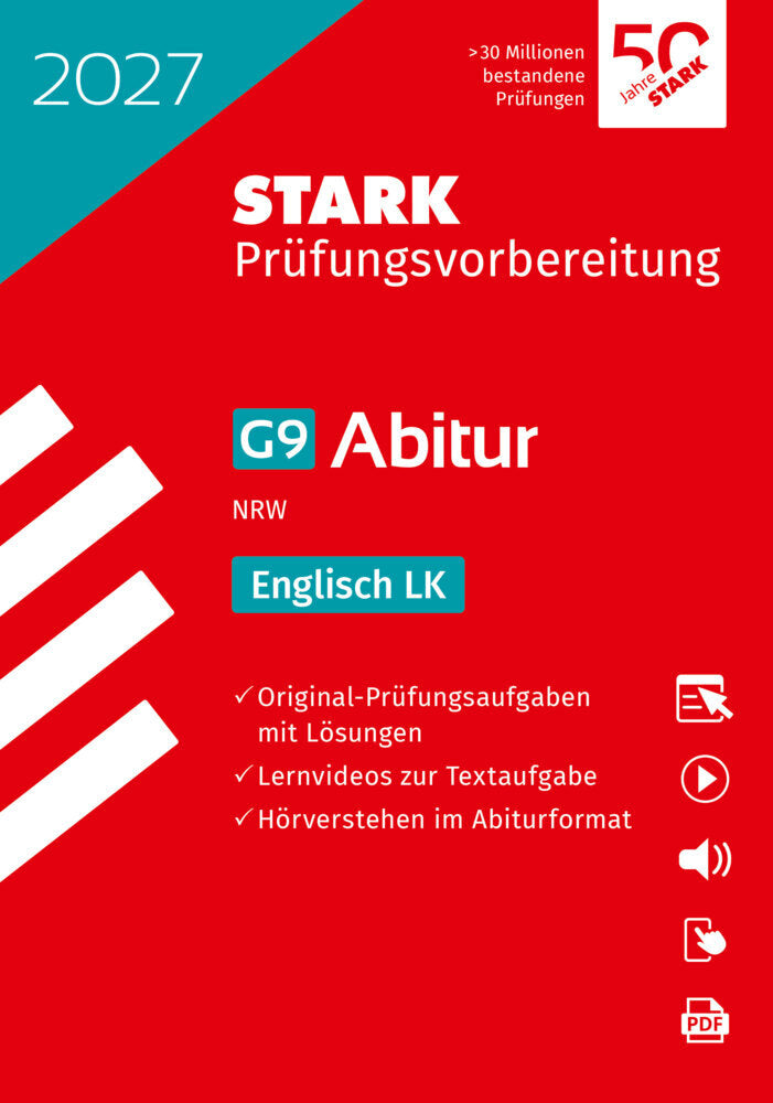 STARK Englisch LK - Abitur 2027 NRW - Prüfungsvorbereitung, m. 1 Buch, m. 1 Beilage