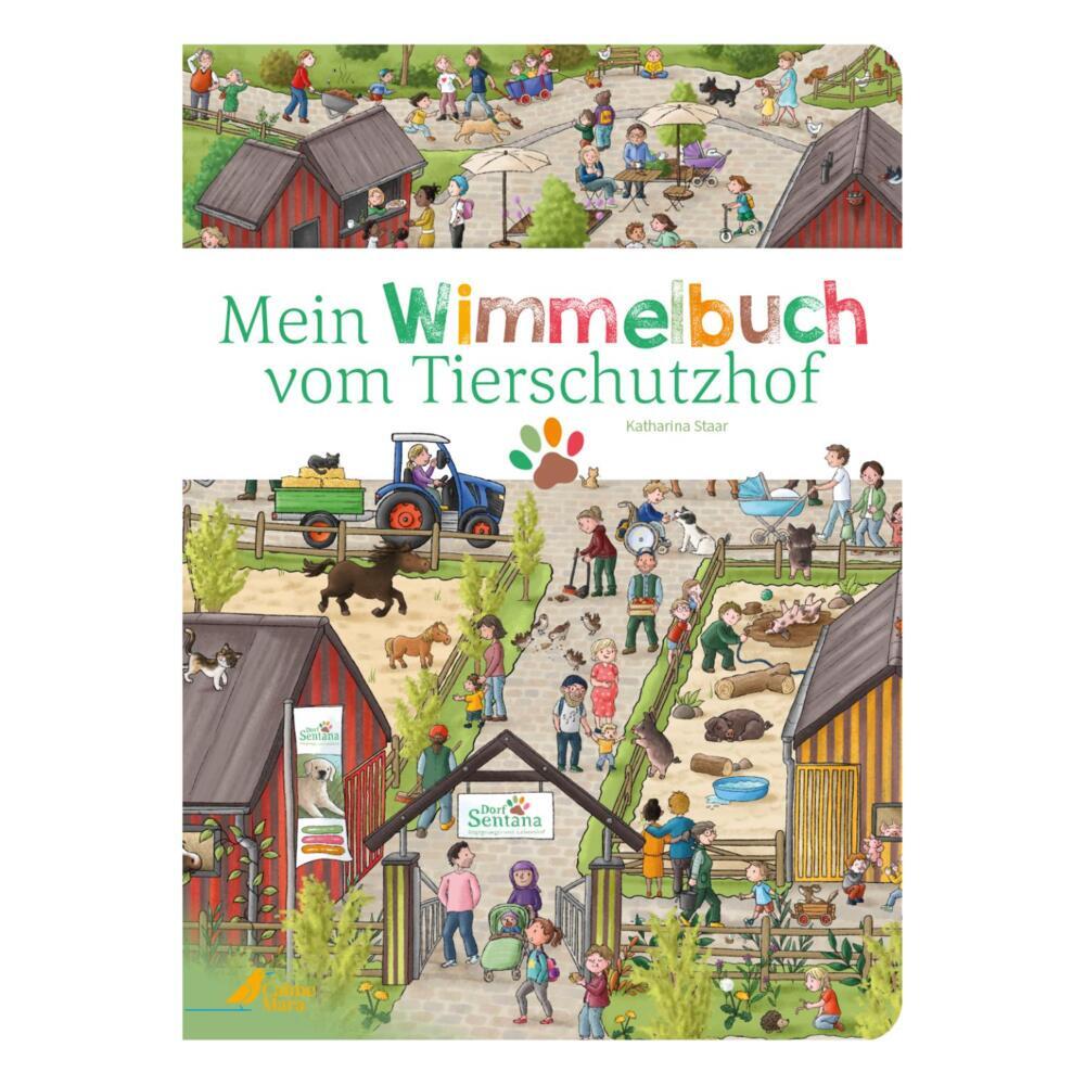 Mein Wimmelbuch vom Tierschutzhof (Katharina Staar)