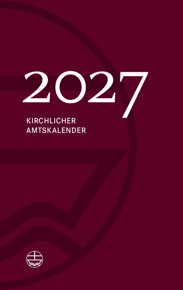 Kirchlicher Amtskalender 2027 - rot (Jörg Neijenhuis)