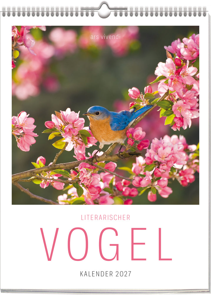 Literarischer Vogel Kalender 2027 (Ars Vivendi Verlag)