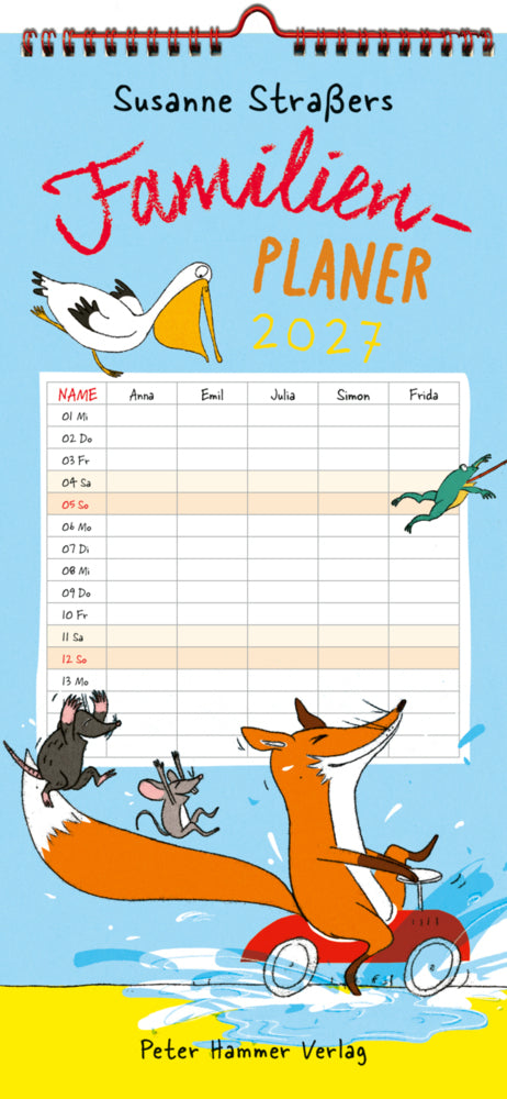 Susanne Straßers Familienplaner 2027 (Susanne Straßer)