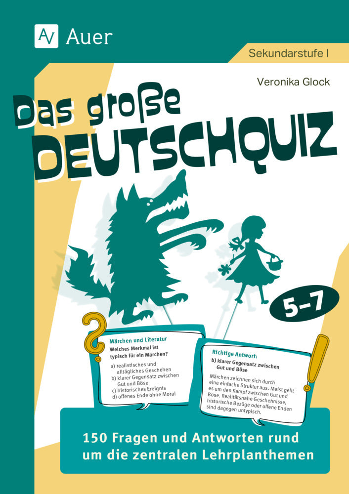 Das große Deutschquiz 5-7 (Veronika Glock)