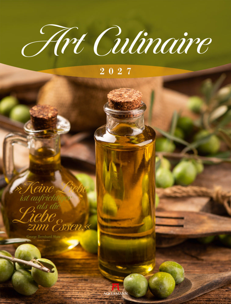 Art Culinaire Kalender 2027 (Ackermann Kunstverlag Gmbh)