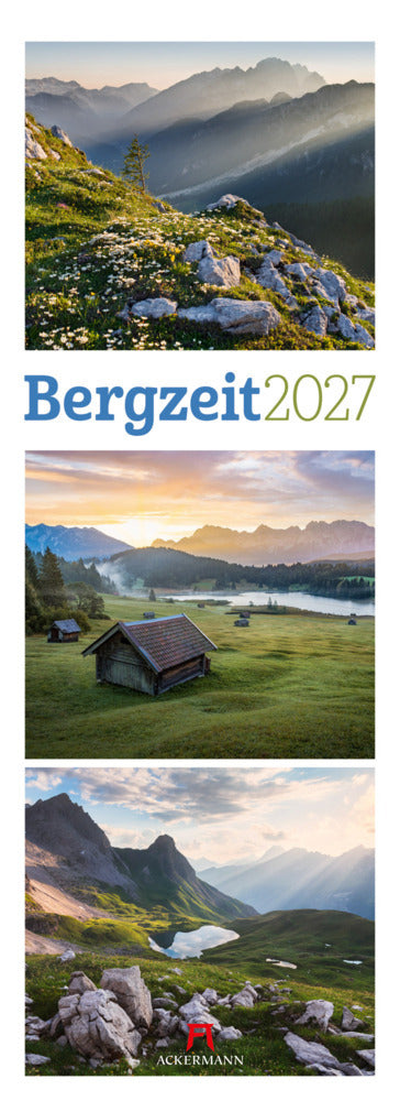 Bergzeit Triplet-Kalender 2027 (Ackermann Kunstverlag Gmbh)