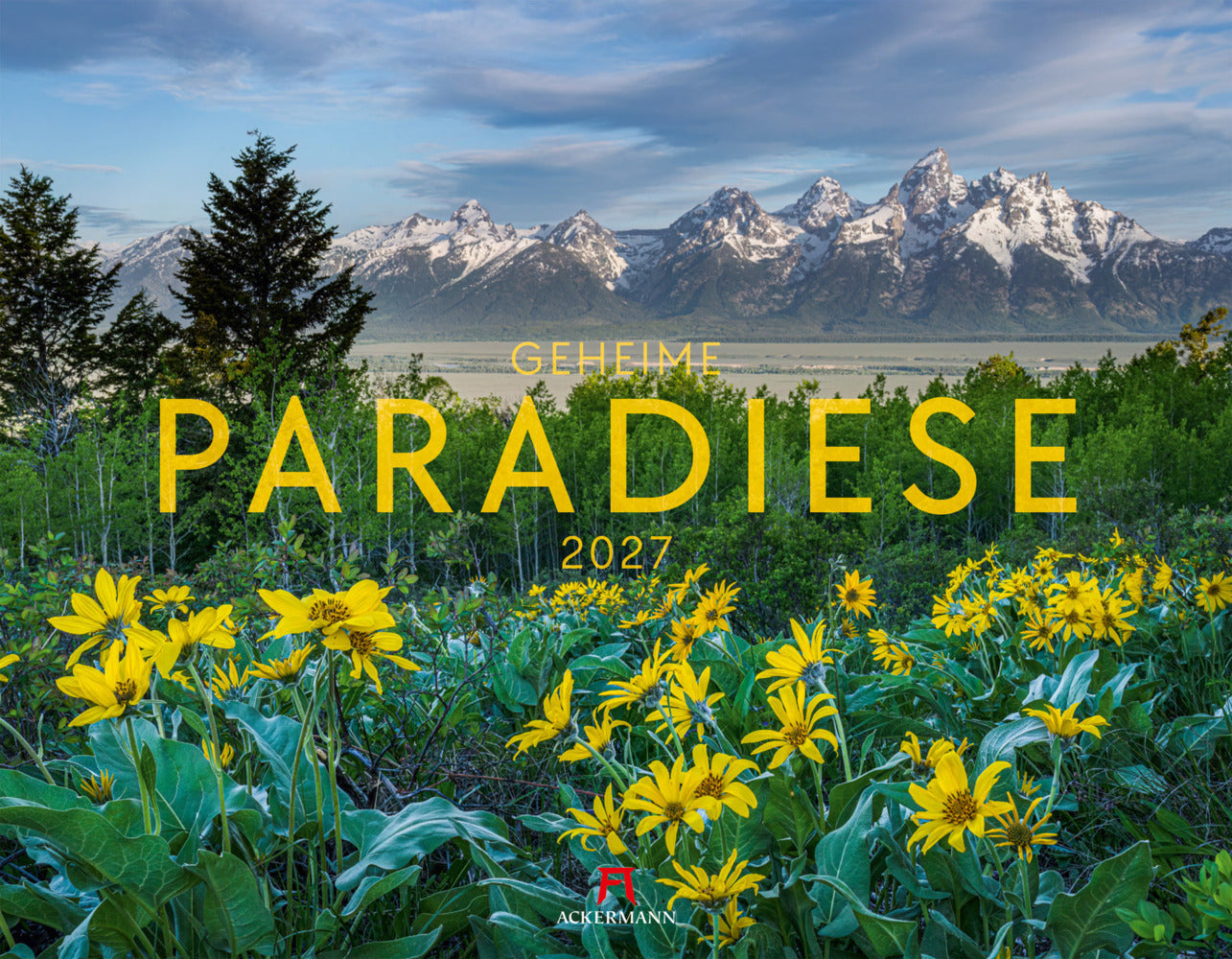 Geheime Paradiese Kalender 2027 (Ackermann Kunstverlag Gmbh)