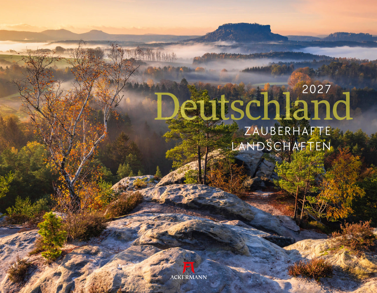 Deutschland Kalender 2027 | Zauberhafte Landschaften (Ackermann Kunstverlag Gmbh)