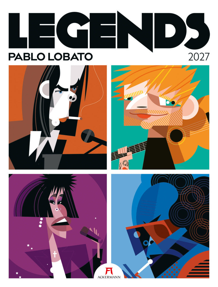 Legends Kalender 2027 | Musiklegenden (Pablo Lobato)