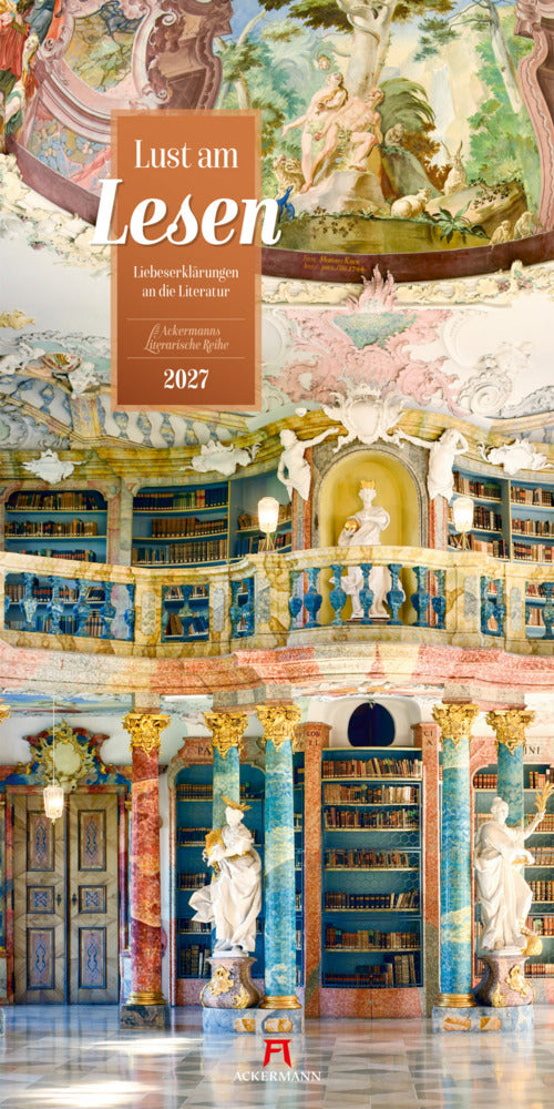 Lust am Lesen Literatur-Kalender 2027 (Ackermann Kunstverlag Gmbh)