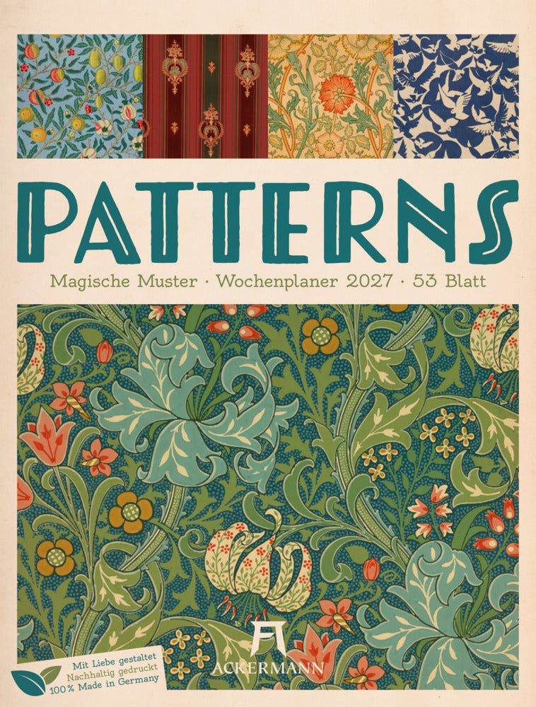 Patterns Wochenplaner Kalender 2027 (Ackermann Kunstverlag Gmbh)