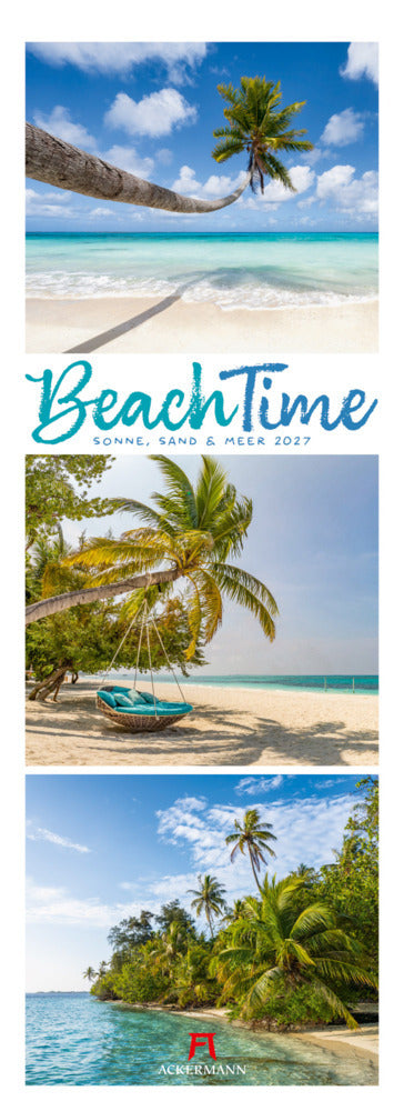 BeachTime Triplet-Kalender 2027 | Sonne, Sand & Meer (Ackermann Kunstverlag Gmbh)