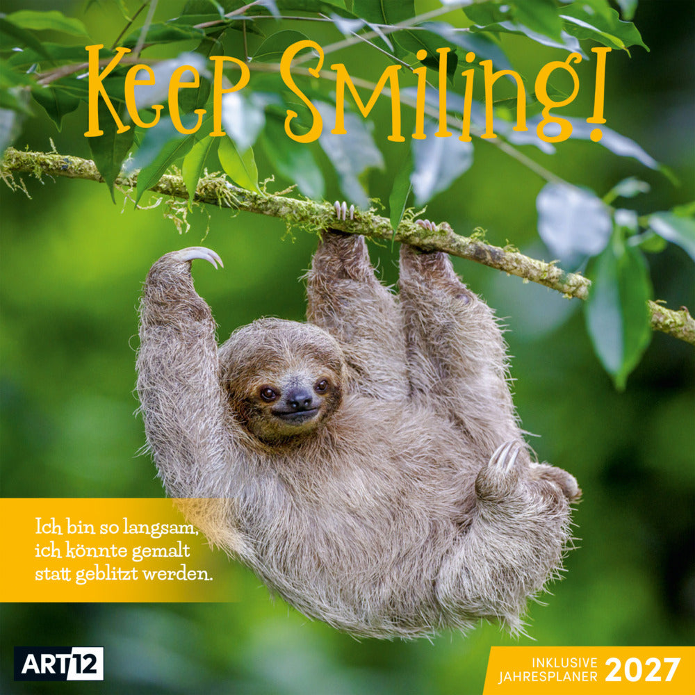 Keep Smiling Kalender 2027 - 30x30 - Art12 (Ackermann Kunstverlag Gmbh)