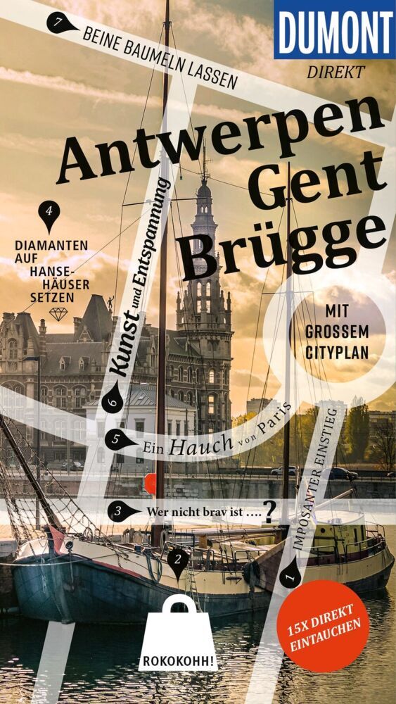 DUMONT direkt Reiseführer Antwerpen, Gent, Brügge (Patricia Fridrich)