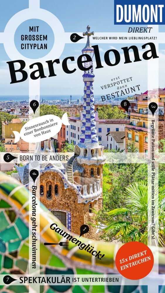DUMONT direkt Reiseführer Barcelona (Jonas Martiny)
