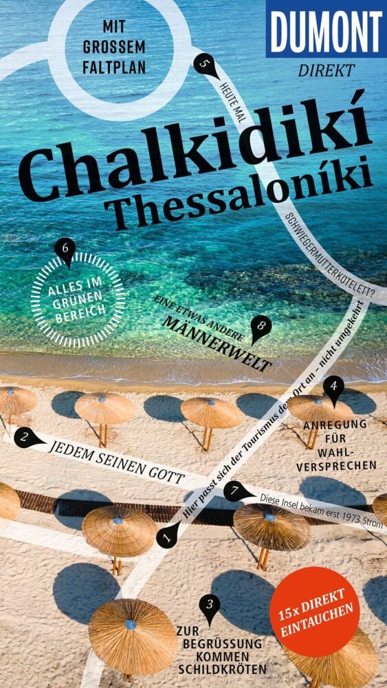 DUMONT direkt Reiseführer Chalkidiki (Klaus Bötig)