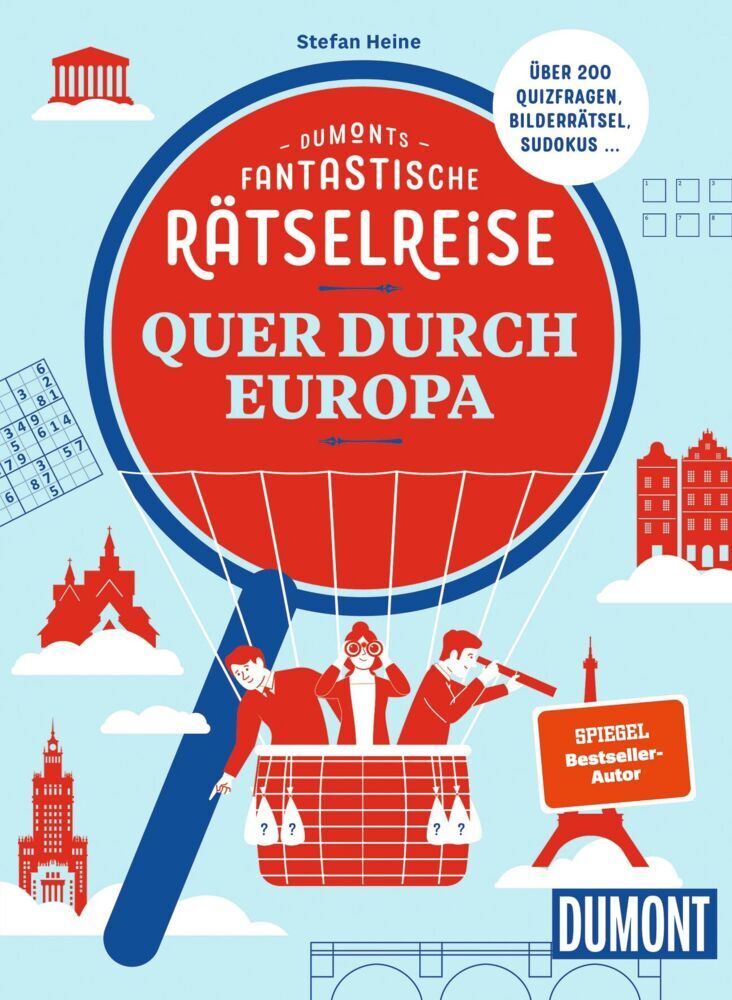 DUMONTs Fantastische Rätselreise Quer durch Europa (Stefan Heine)