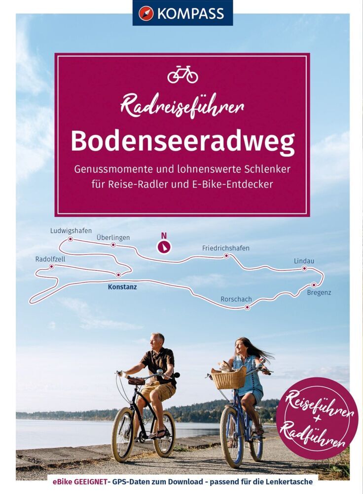KOMPASS Radreiseführer Bodenseeradweg (Raphaela Moczynski)