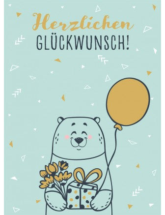 Postkarte Sternenstaub hoch