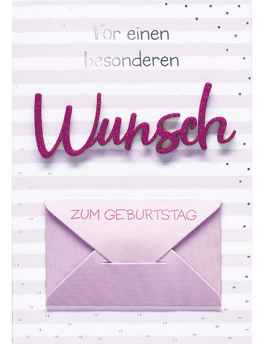 Doppelkarte Lettering
