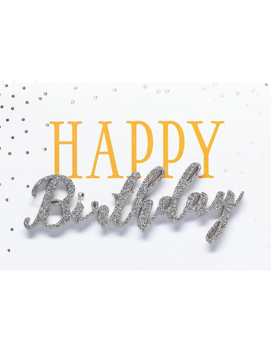 Doppelkarte Lettering