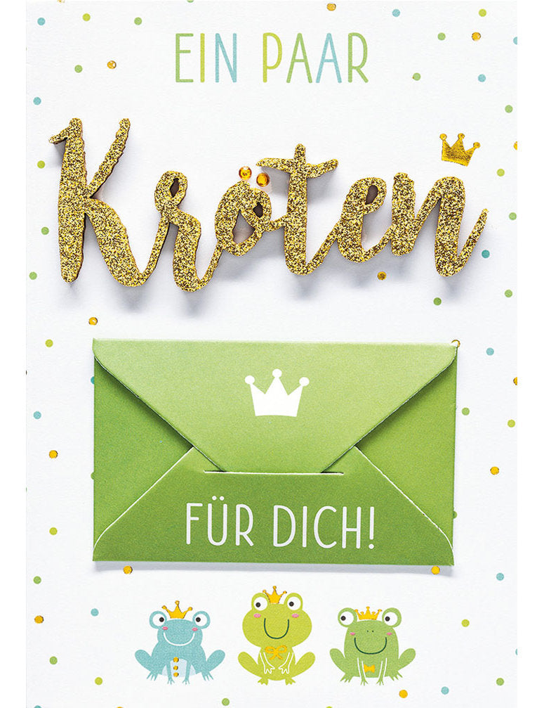 Doppelkarte Lettering