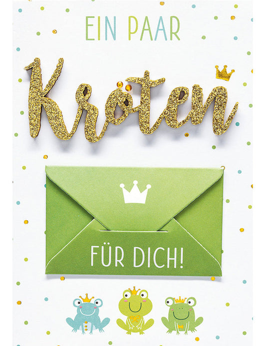 Doppelkarte Lettering