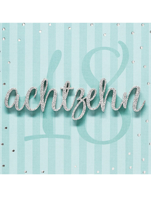 Doppelkarte Lettering