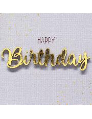Doppelkarte Lettering