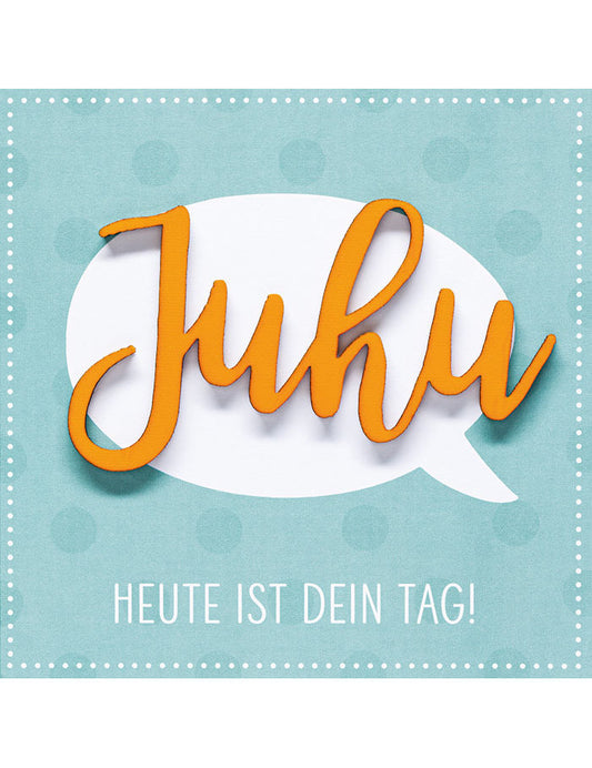 Doppelkarte Lettering