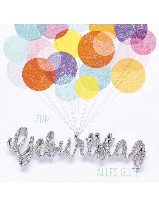 Doppelkarte Lettering