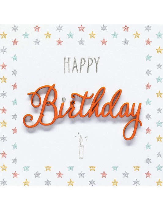 Doppelkarte / Happy Birthday