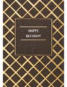 Doppelkarte Black & Gold
