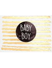 DK Baby Black+Gold Uk Greet quer