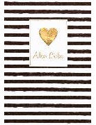 Doppelkarte Black & Gold