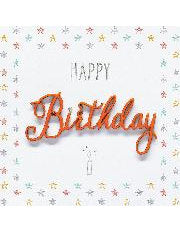 Doppelkarte Lettering