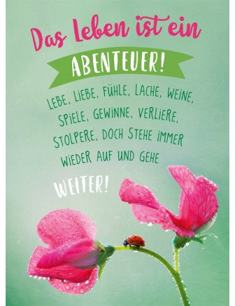 Postkarte Lichtblicke hoch