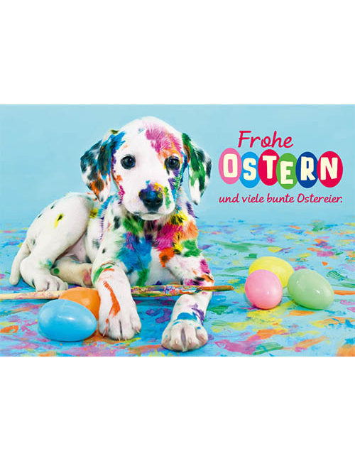 Postkarte. Kultura / Ostern / Quer