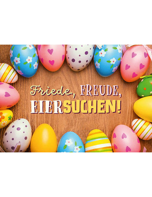Postkarte. Kultura / Ostern / Quer