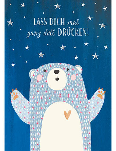 Postkarte. Papelino / Liebe/Für Dich / Hoch