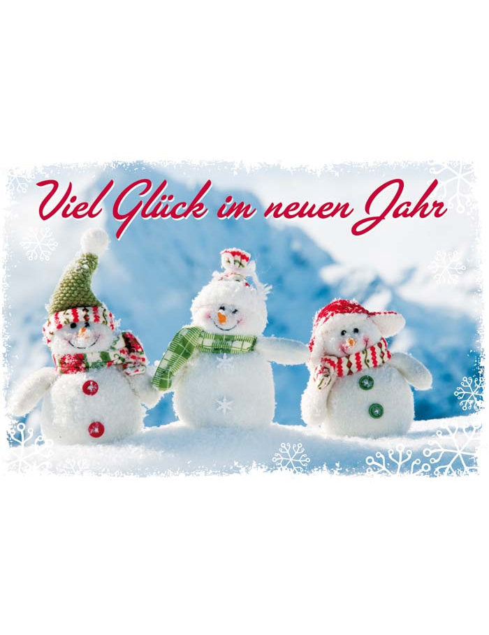 Viel Glück im neuen Jahr