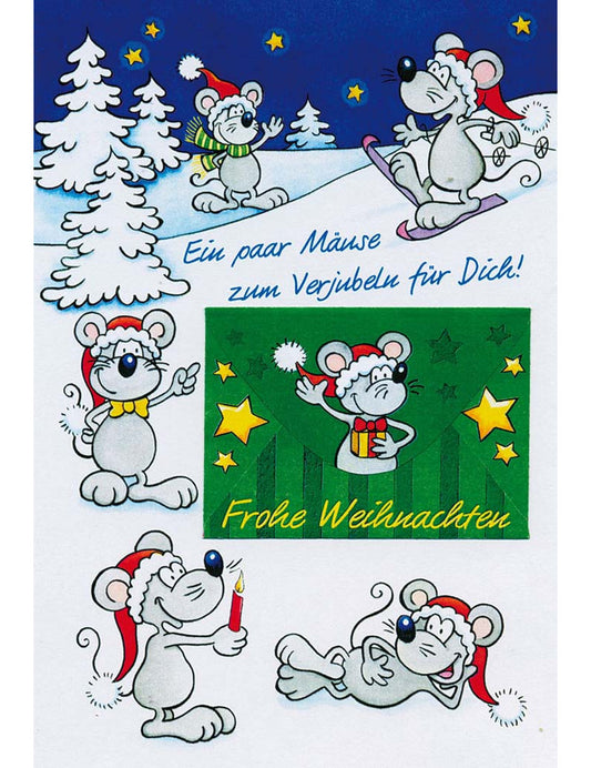 DK Weihnachten Dt Geldkarte hoch