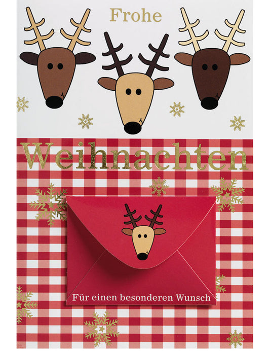 DK Weihnachten Geldkarte hoch